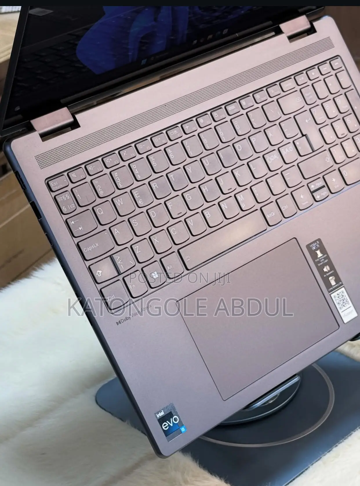 New Laptop Lenovo Yoga 7i 16GB Intel Core I5 SSD 512GB