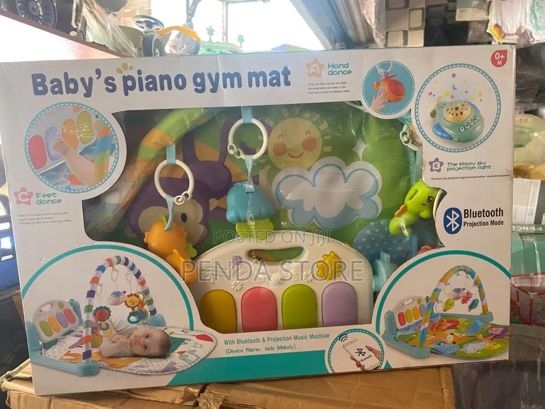 Baby Play Gym With Walker – Infant to Toddler Play Gym Mat