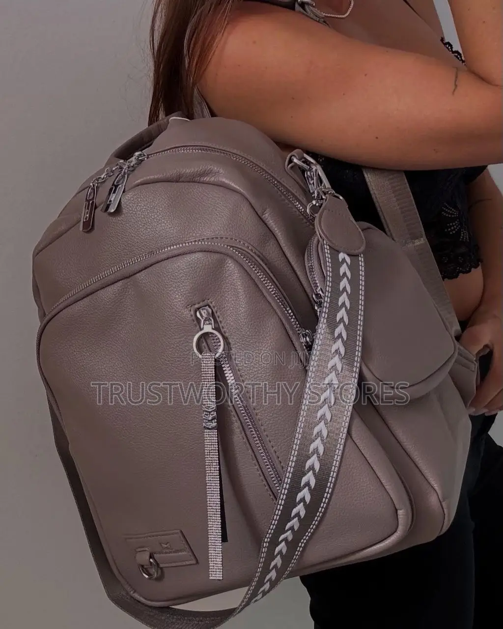 Women’S Casual Backpack Adjustable Shoulder Straps Multiple