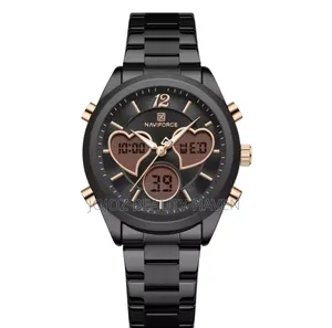Men's Designer Watch With Heart Shaped Face