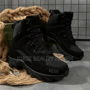 A533 Black Combat Safety Boots