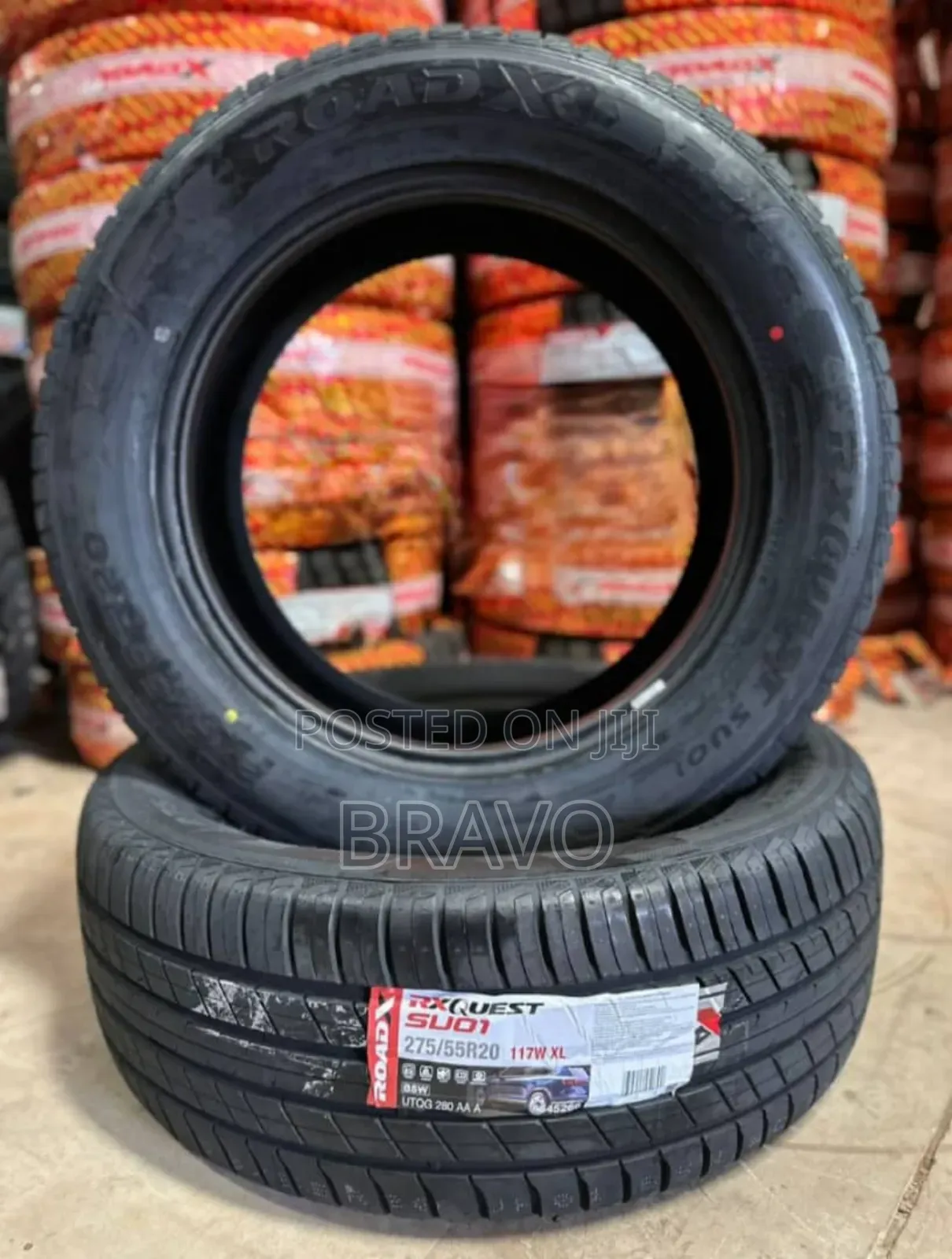 275/55r20 Roadex Tyres for Land Cruiser.