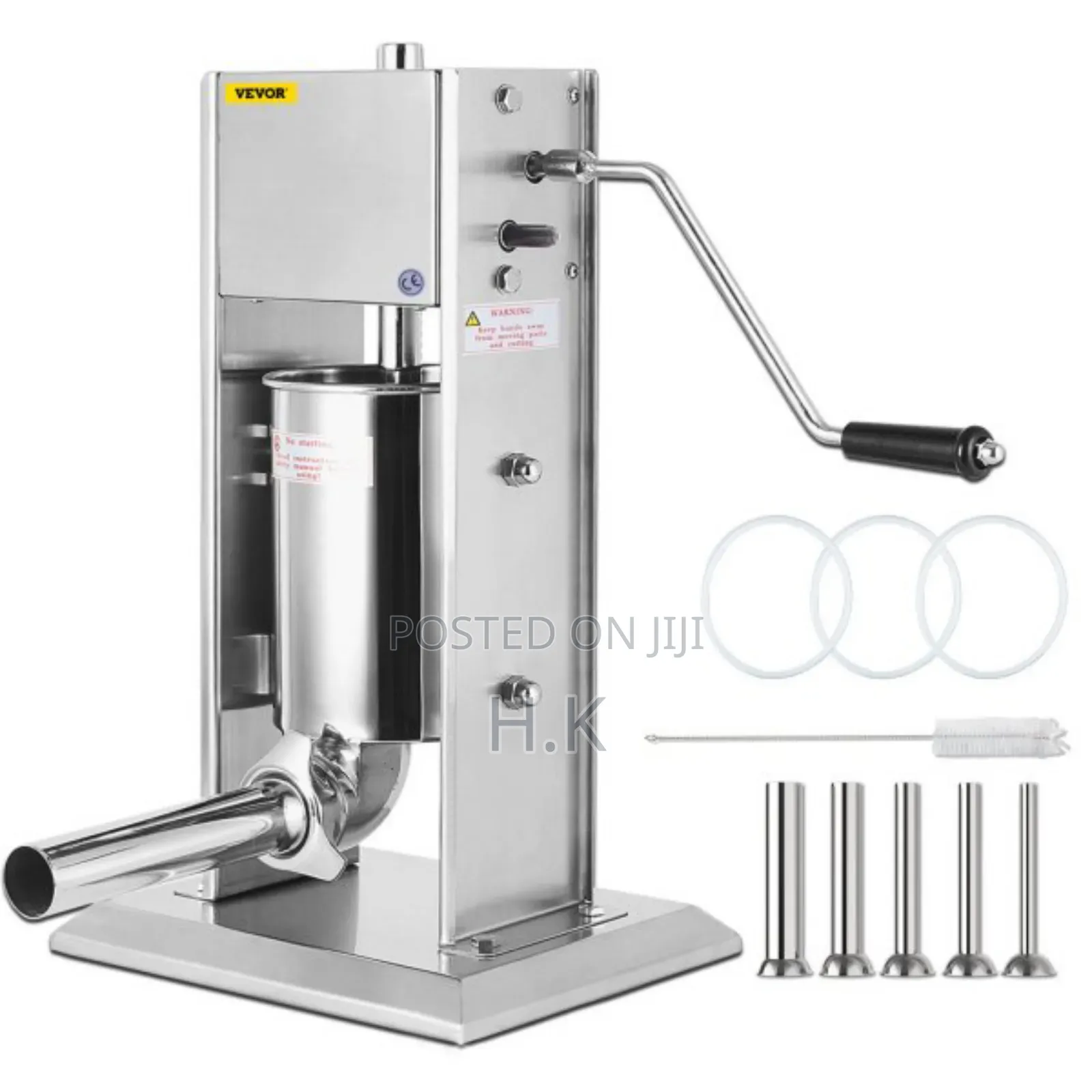 Stainless Steel Sausage Maker – Silver