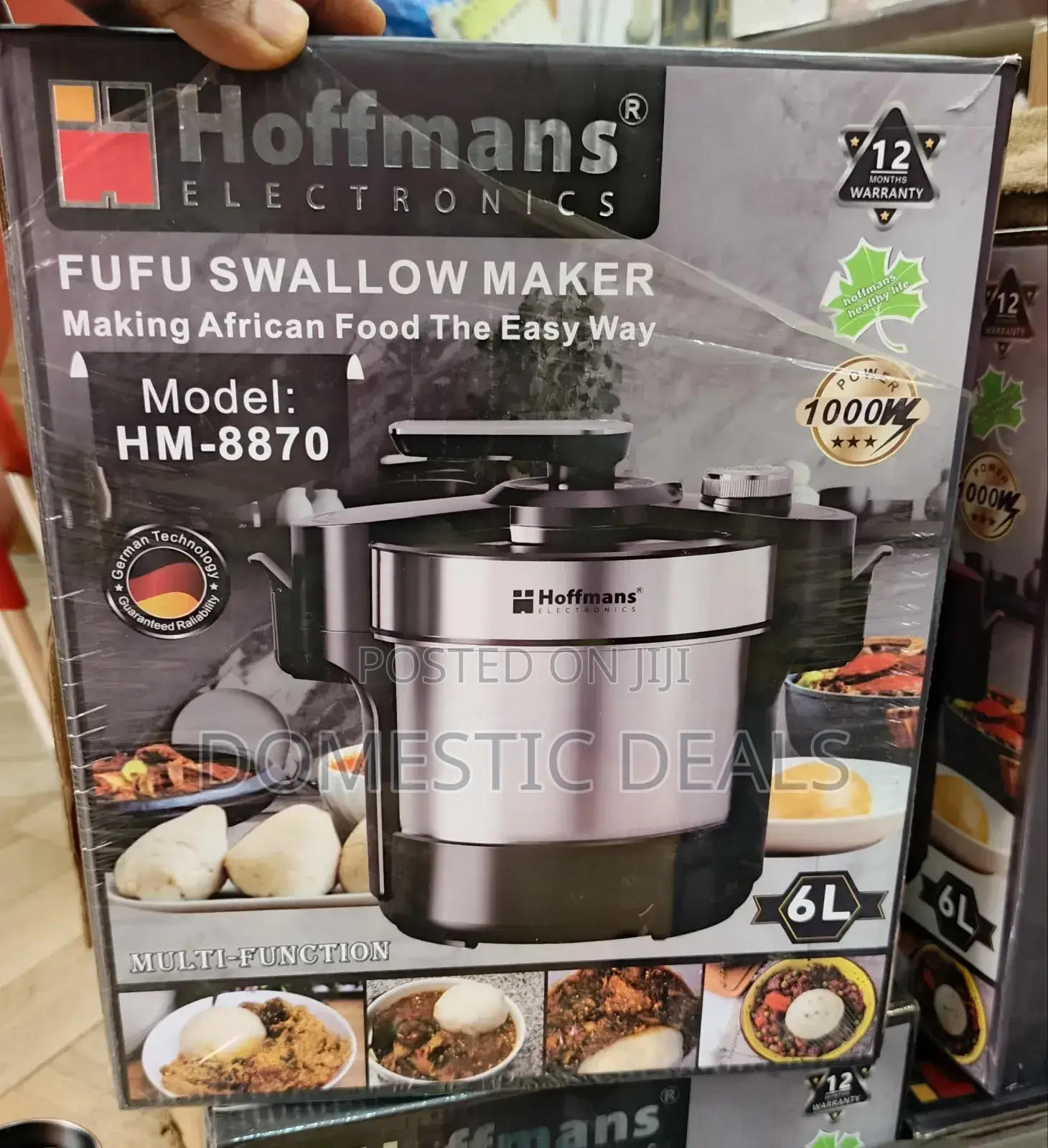 Hoffman Fufu Swallow Maker/Ugali Maker