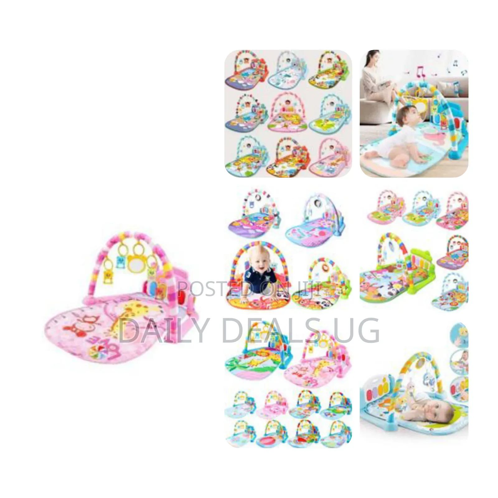 Multifunctional Baby Piano Toddler Play Kids Gym Play Mat Kids Toy Mat