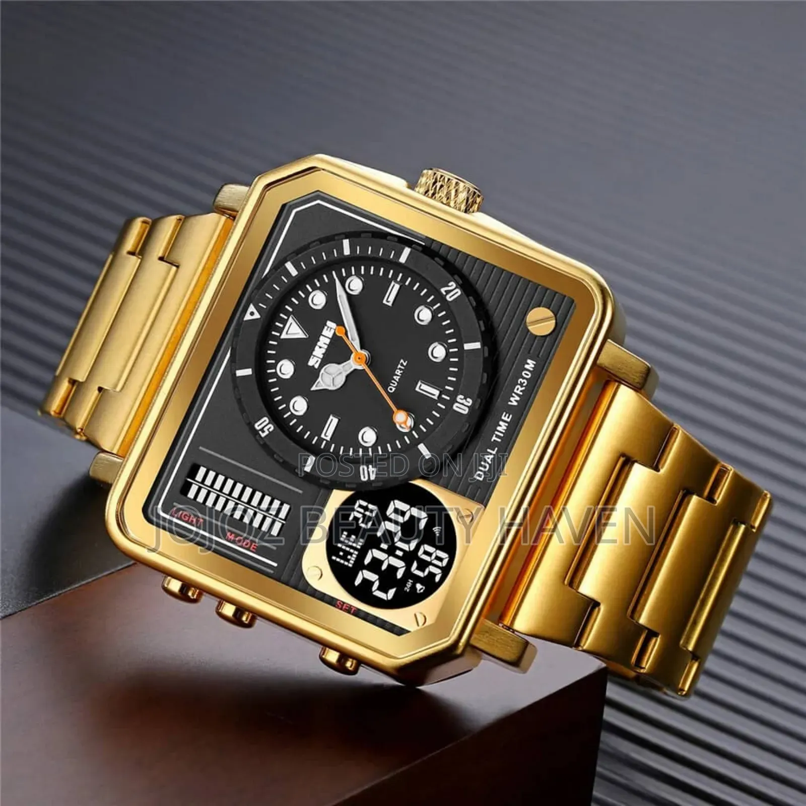 Duo Time Men's Fancy Watch