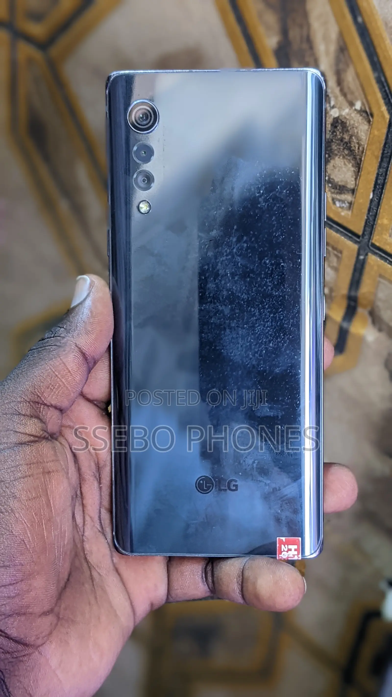 Lg G8 Thinq 128 Gb Gris Platino 6 Gb Ram Funciona A Reparar