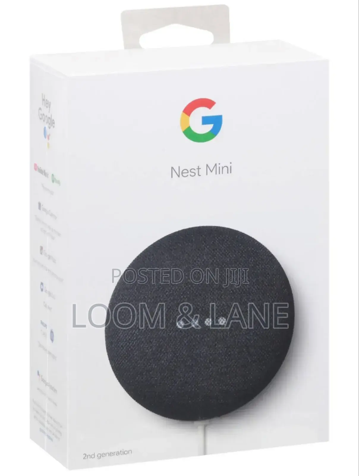 Google Nest Mini 2nd Generation Smart Speaker With Google Assistant
