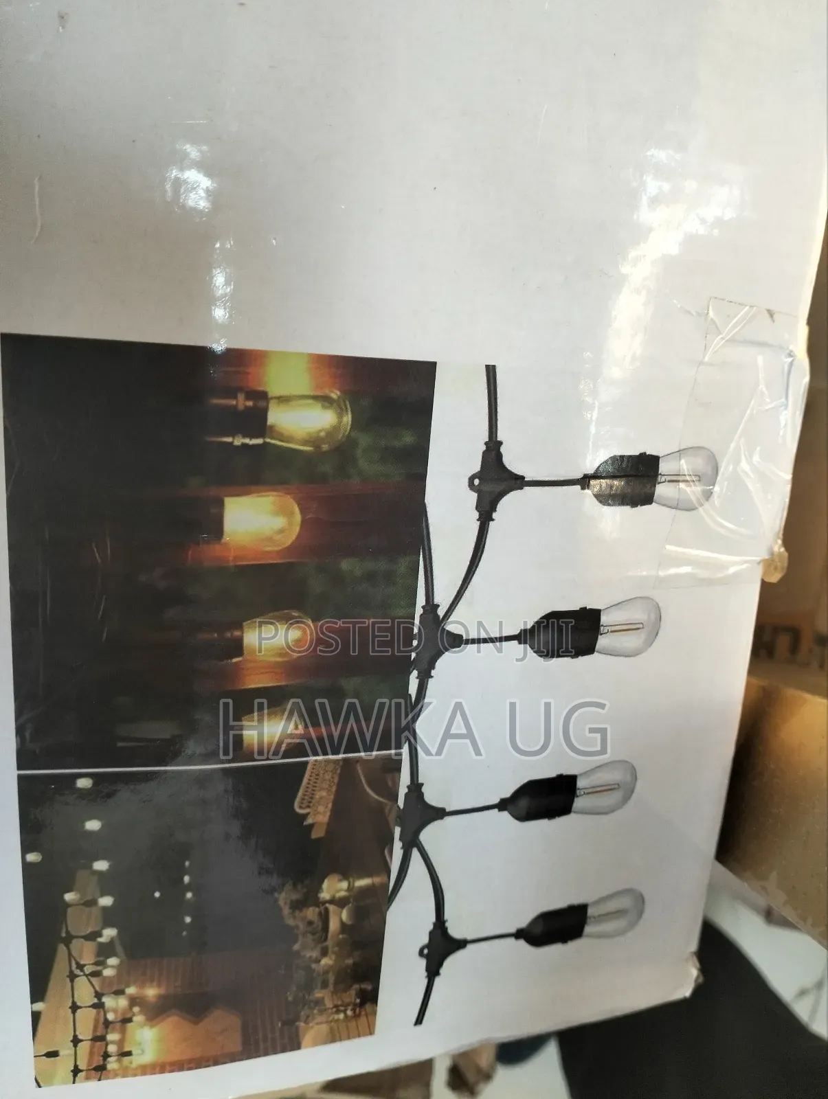 String Light Set With Eu Plug