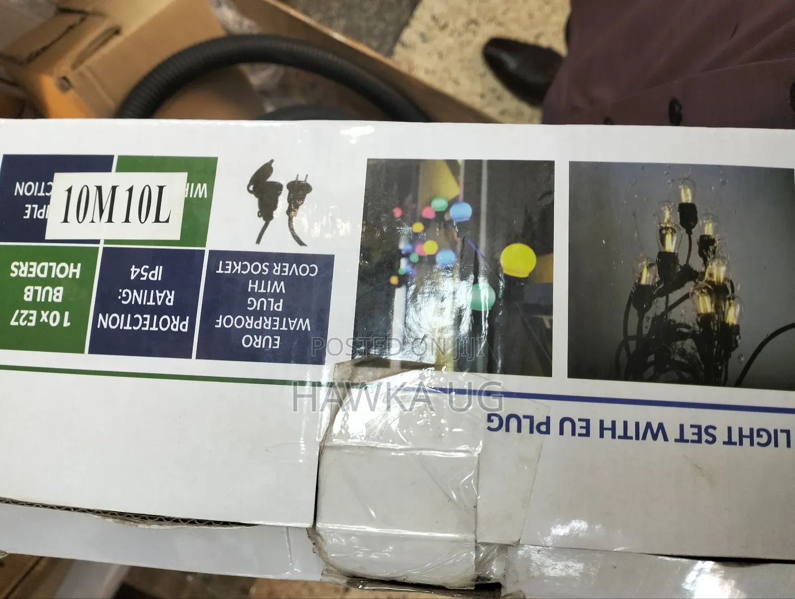 String Light Set With Eu Plug