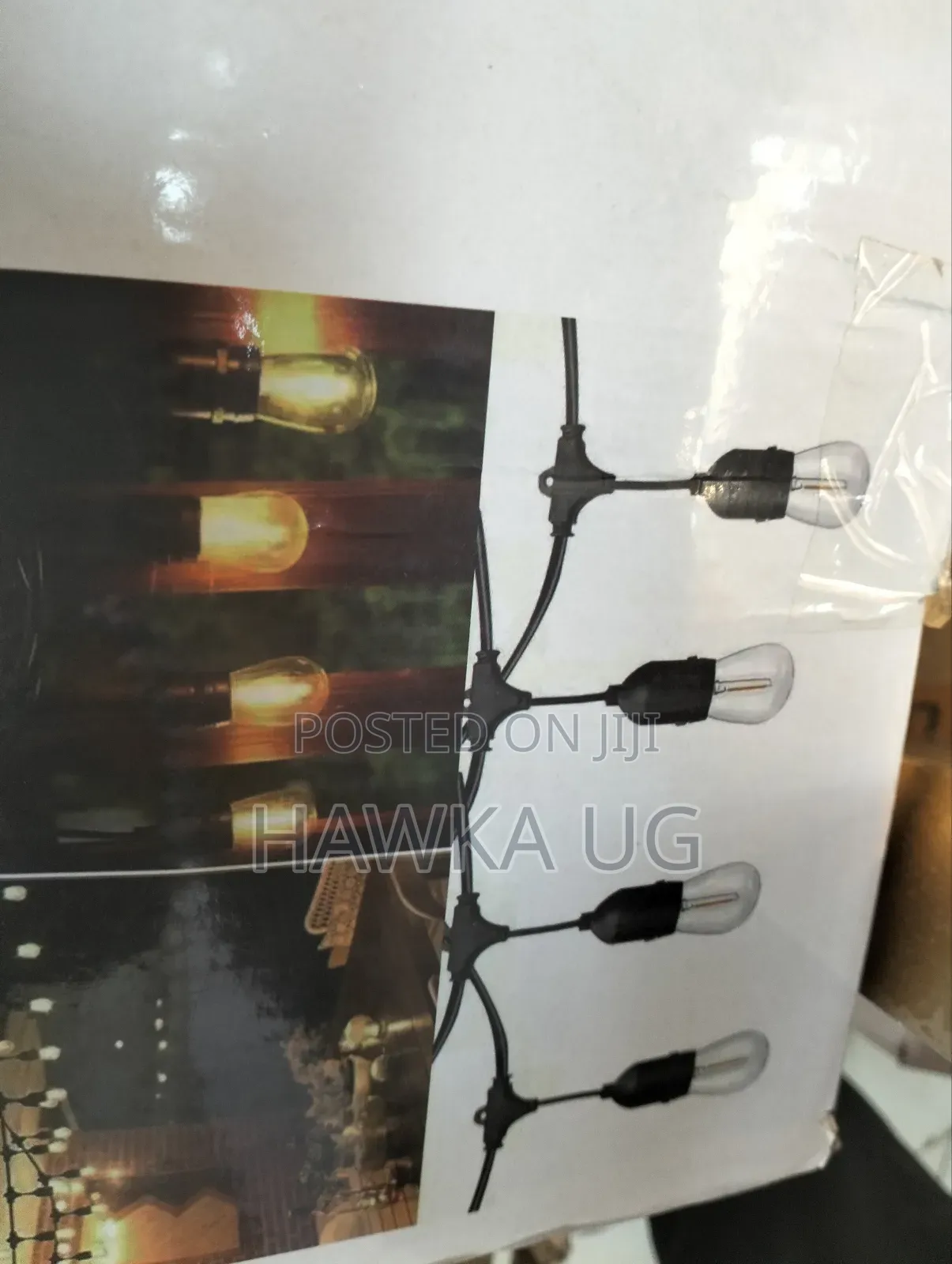String Light Set With Eu Plug
