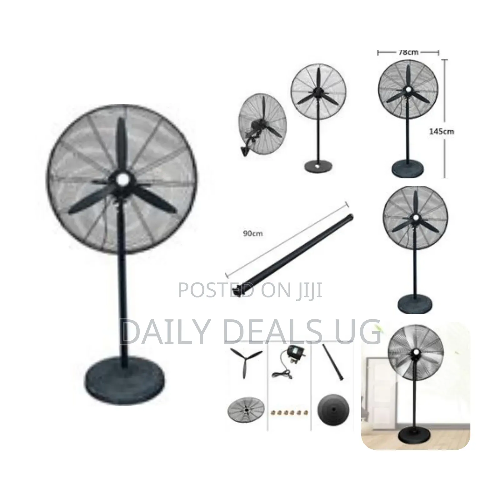 Fs650 26inch/650mm 230w Copper Motor Industrial Electric Fan