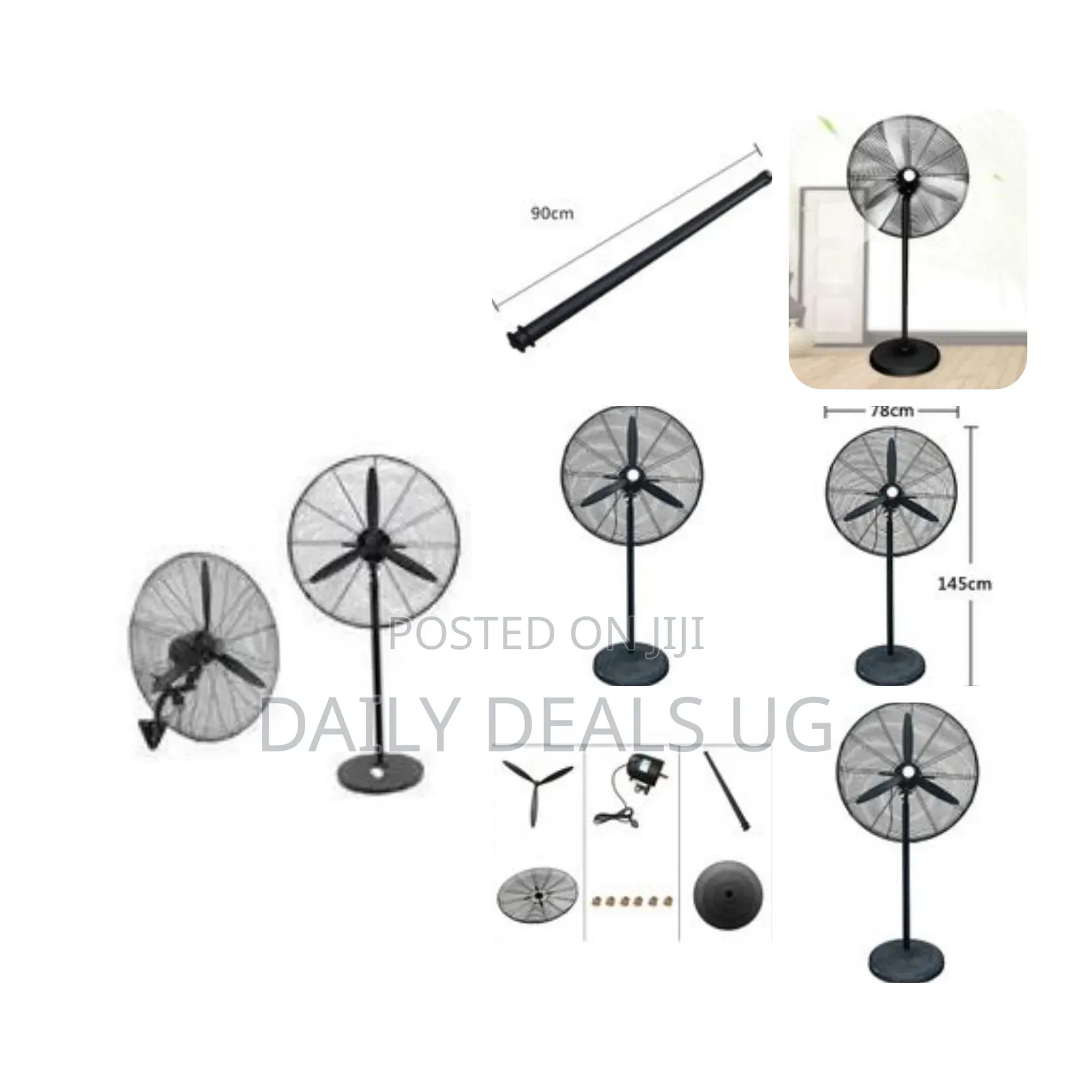 Fs750 26inch/750mm 280w Copper Motor Industrial Electric Fan Factory