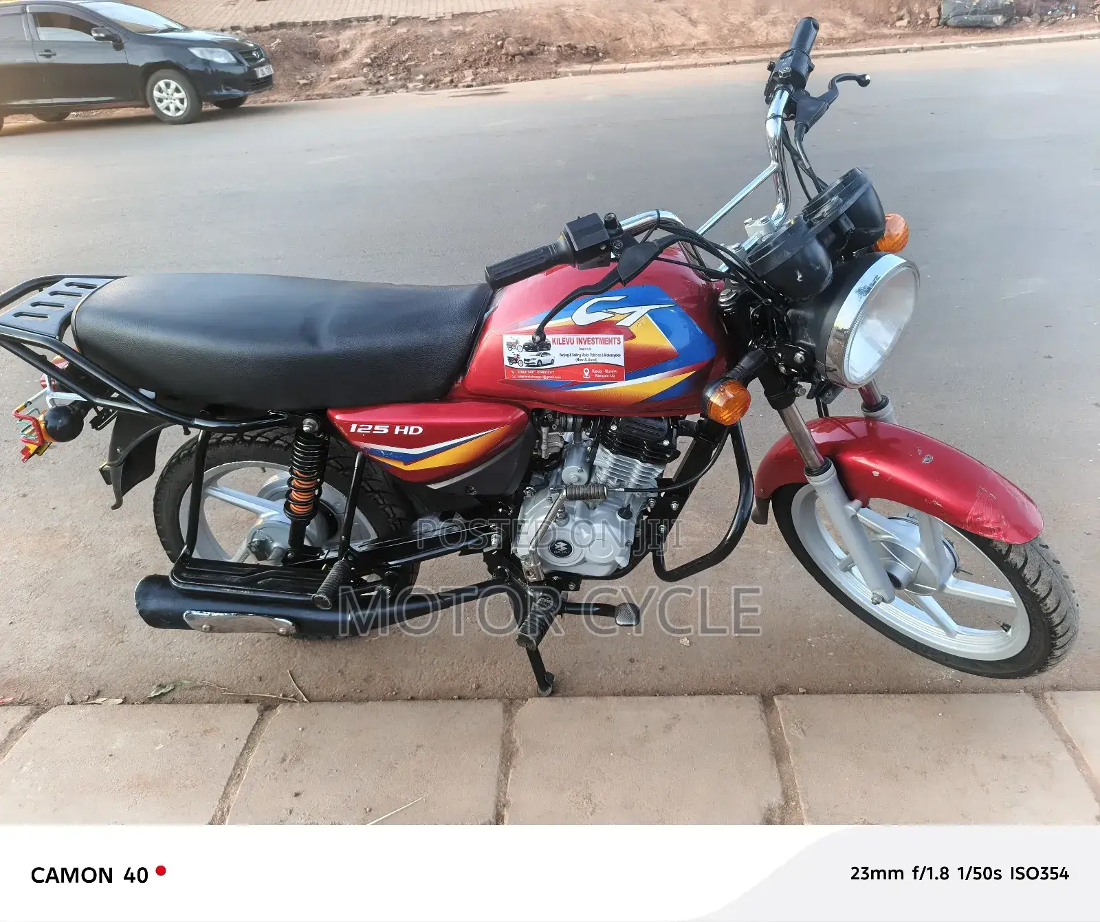 Bajaj Boxer 125 2025 Red
