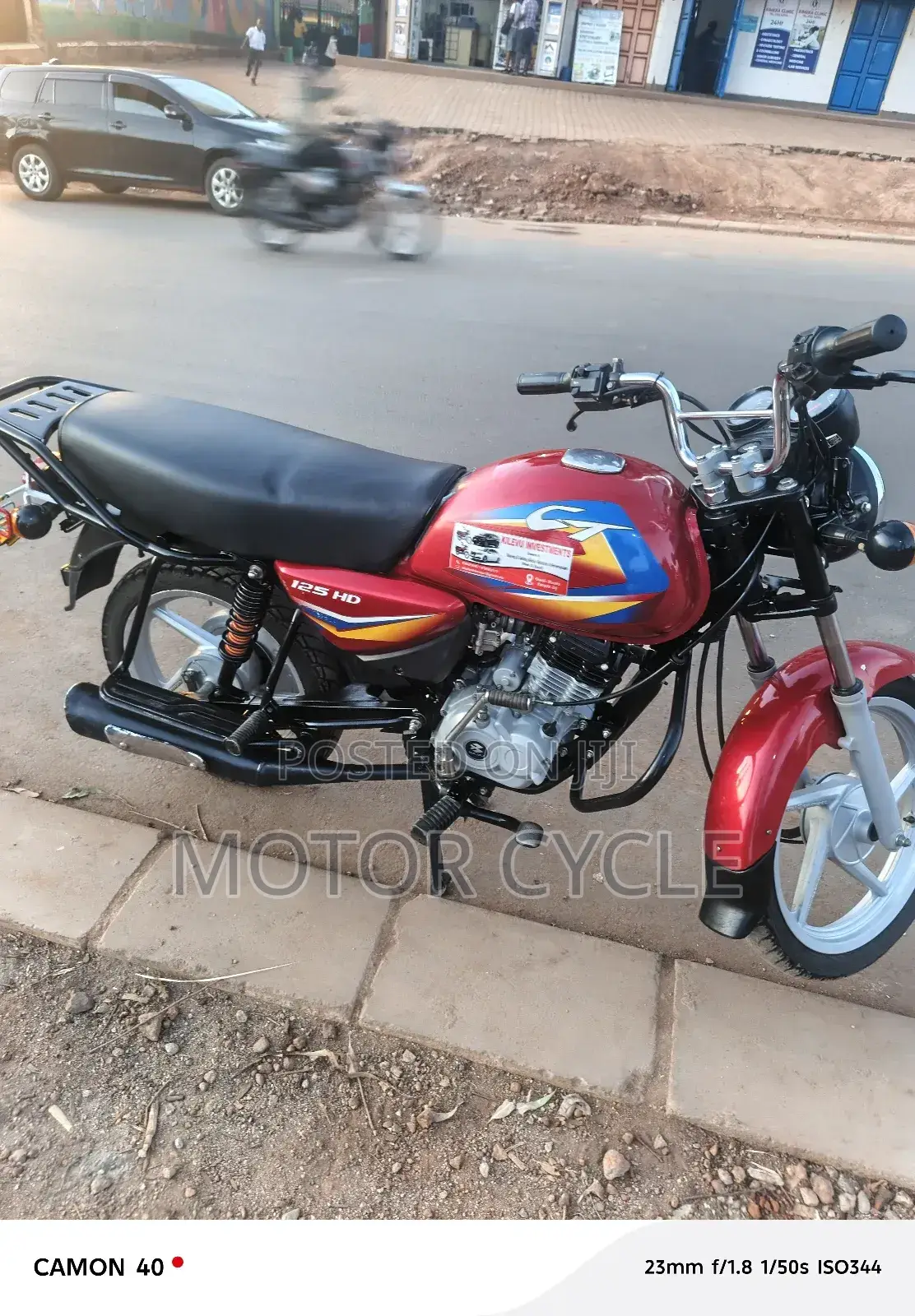 Bajaj Boxer 125 2025 Red