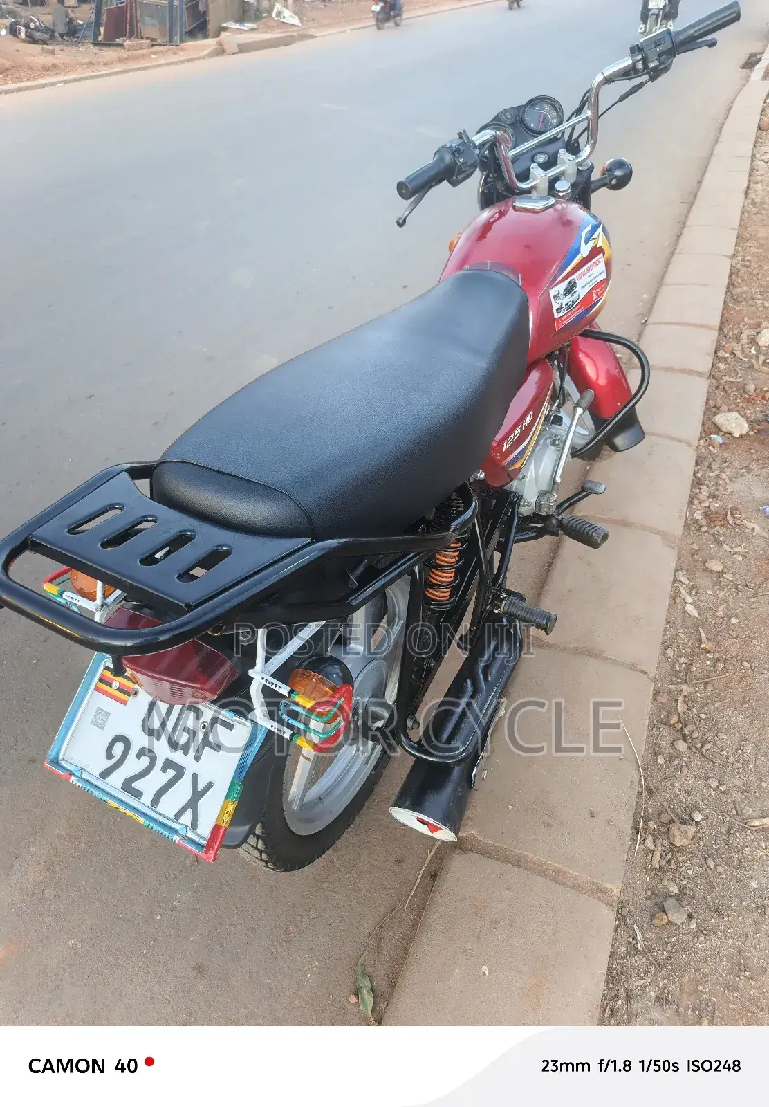 Bajaj Boxer 125 2025 Red