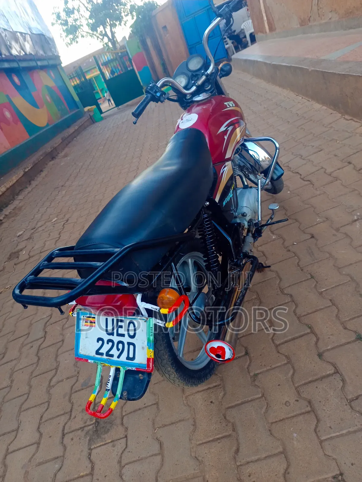 TVS XL 100 2024 Red