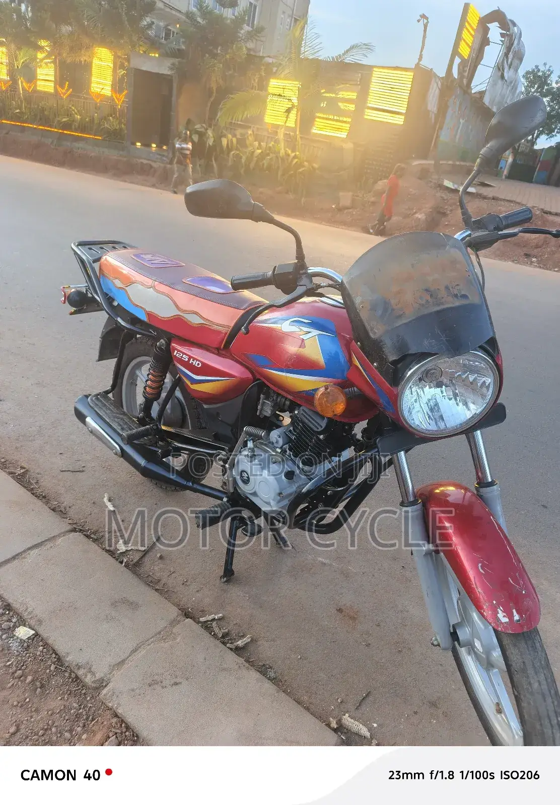 Bajaj Boxer 125 2025 Red