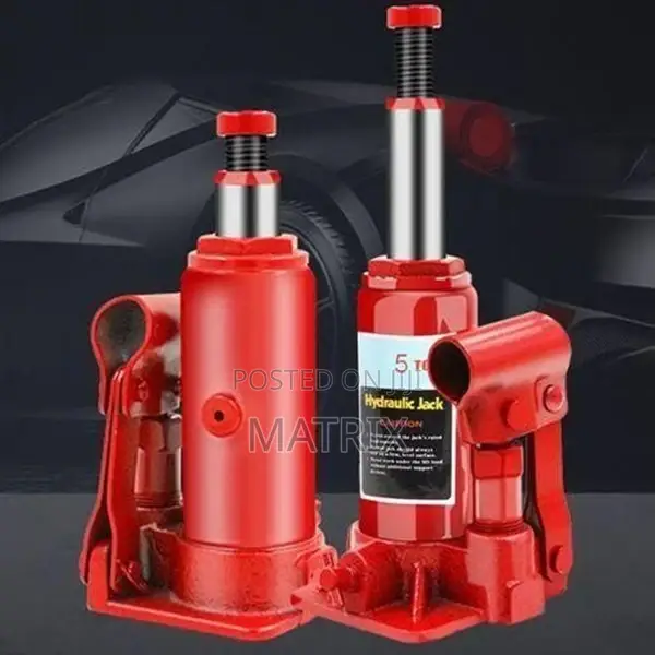 Steel Hand Cranked Hydraulic Jack Household Tire Jack for 5 Ton