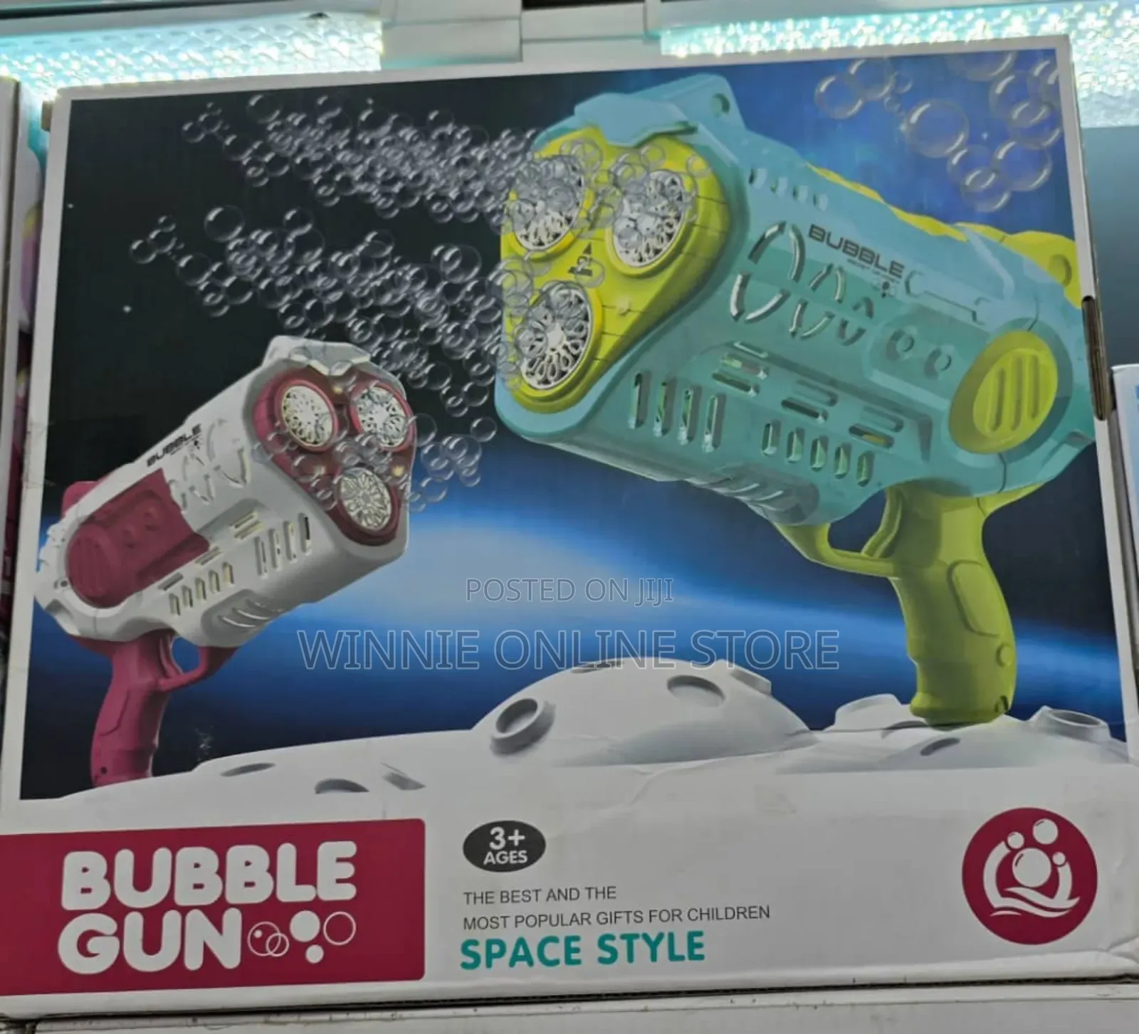 Kids Bubble Gun