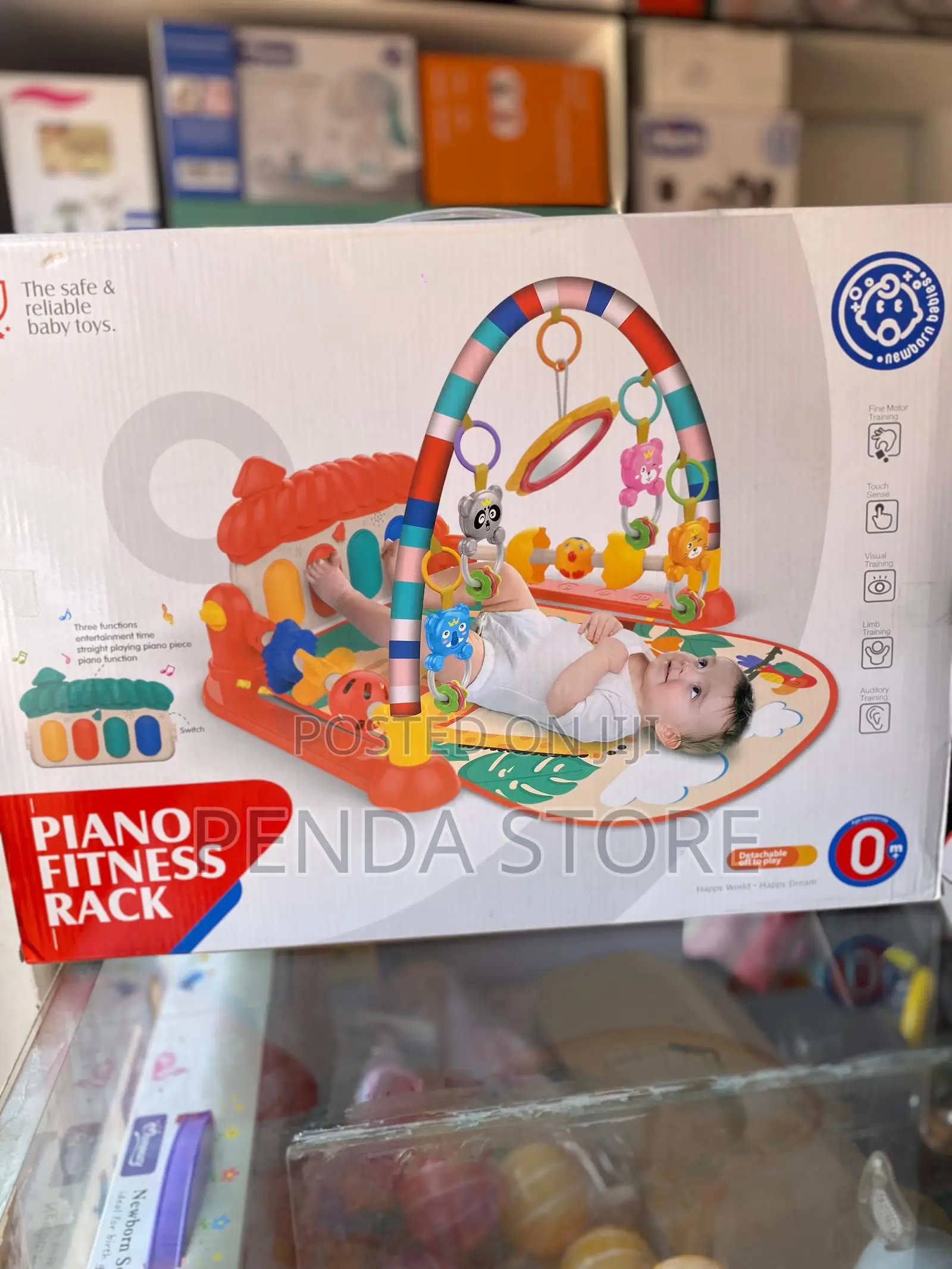 Baby Play Gym Mat – Infant to Toddler Walker Baby Play Gym