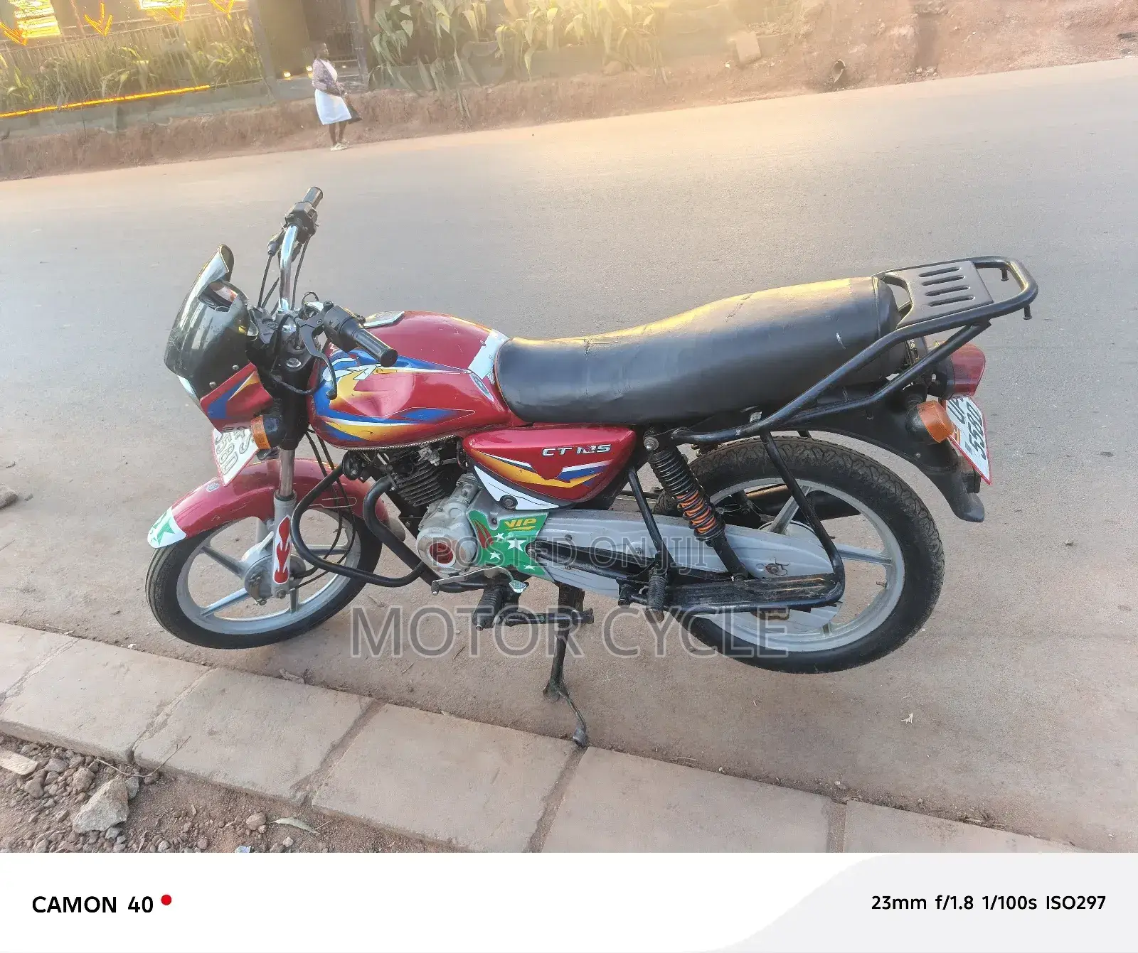 Bajaj Boxer 125 2023 Red