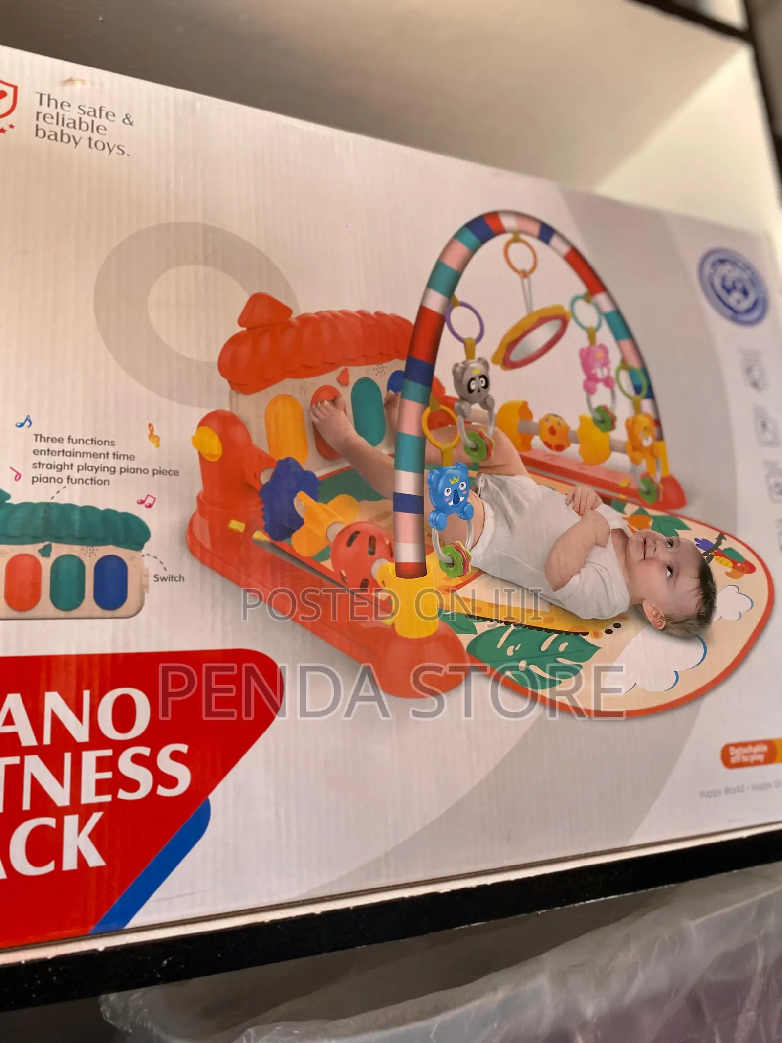 Baby Play Gym Musical Harmonium – Baby Play Gym and Piano