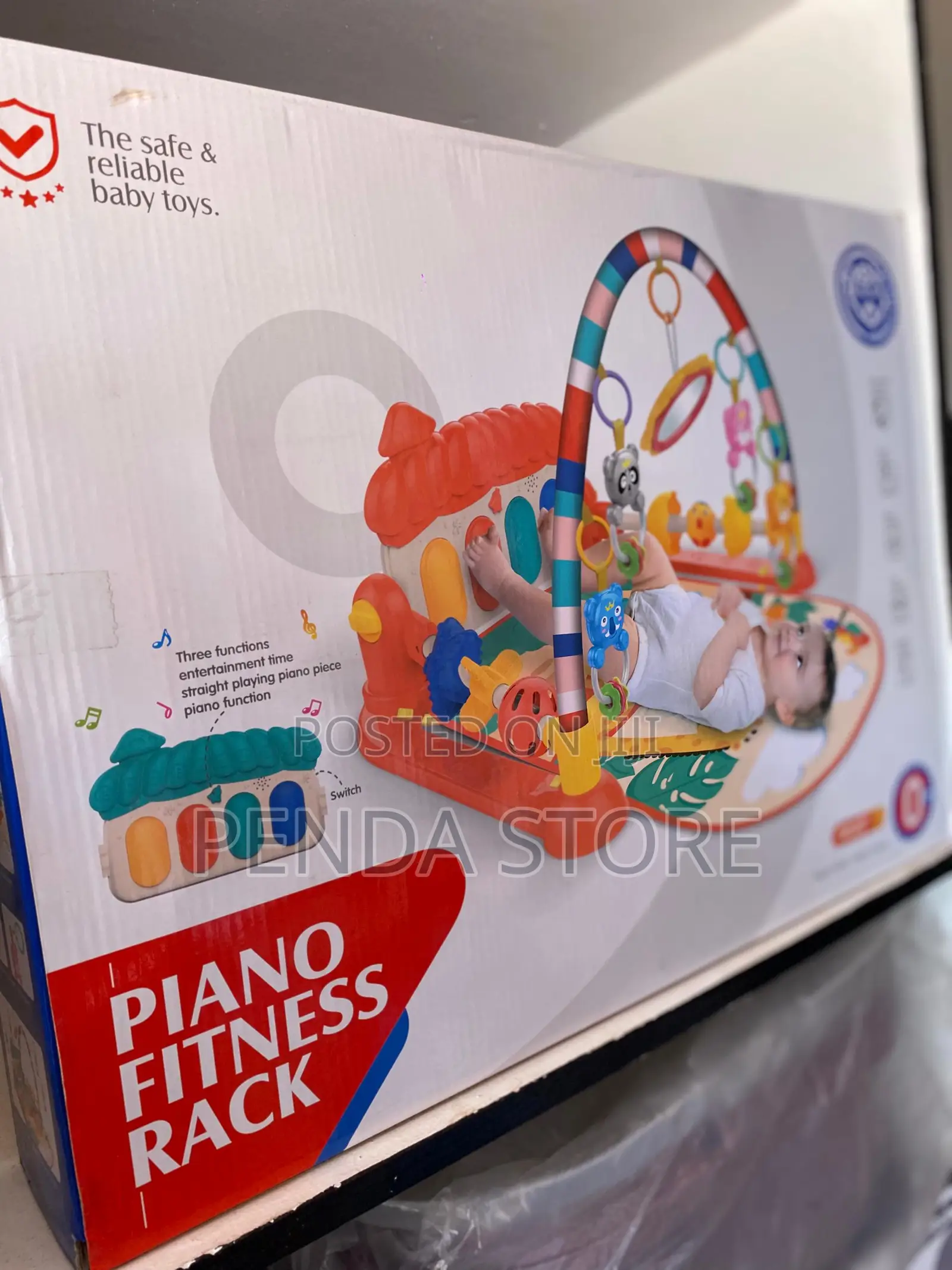Baby Play Mat With Piano – Waterproof Sleeping Baby Play Mat