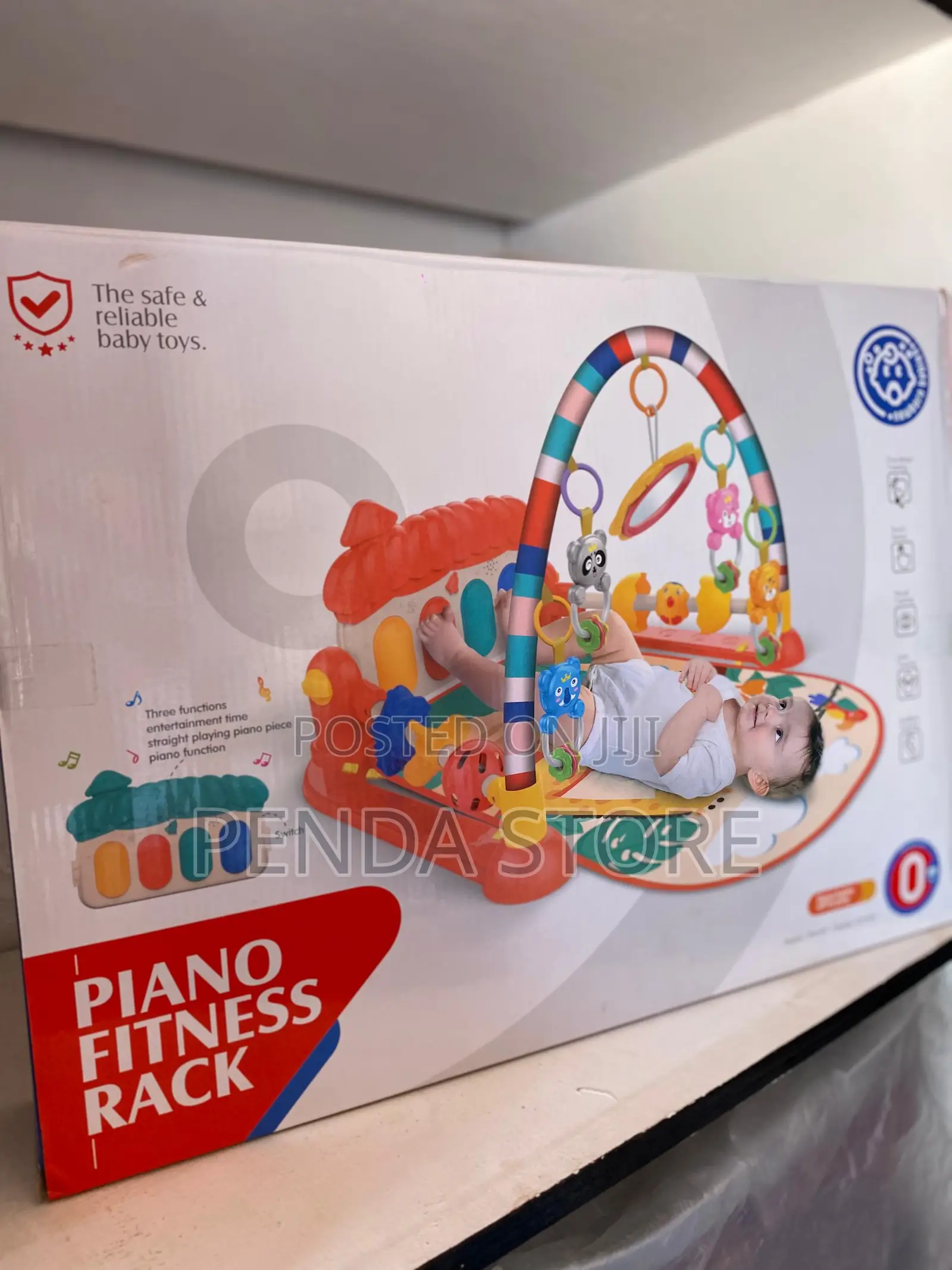 Baby Play Gym Portable – Easy Fold Baby Play Mat for Kids