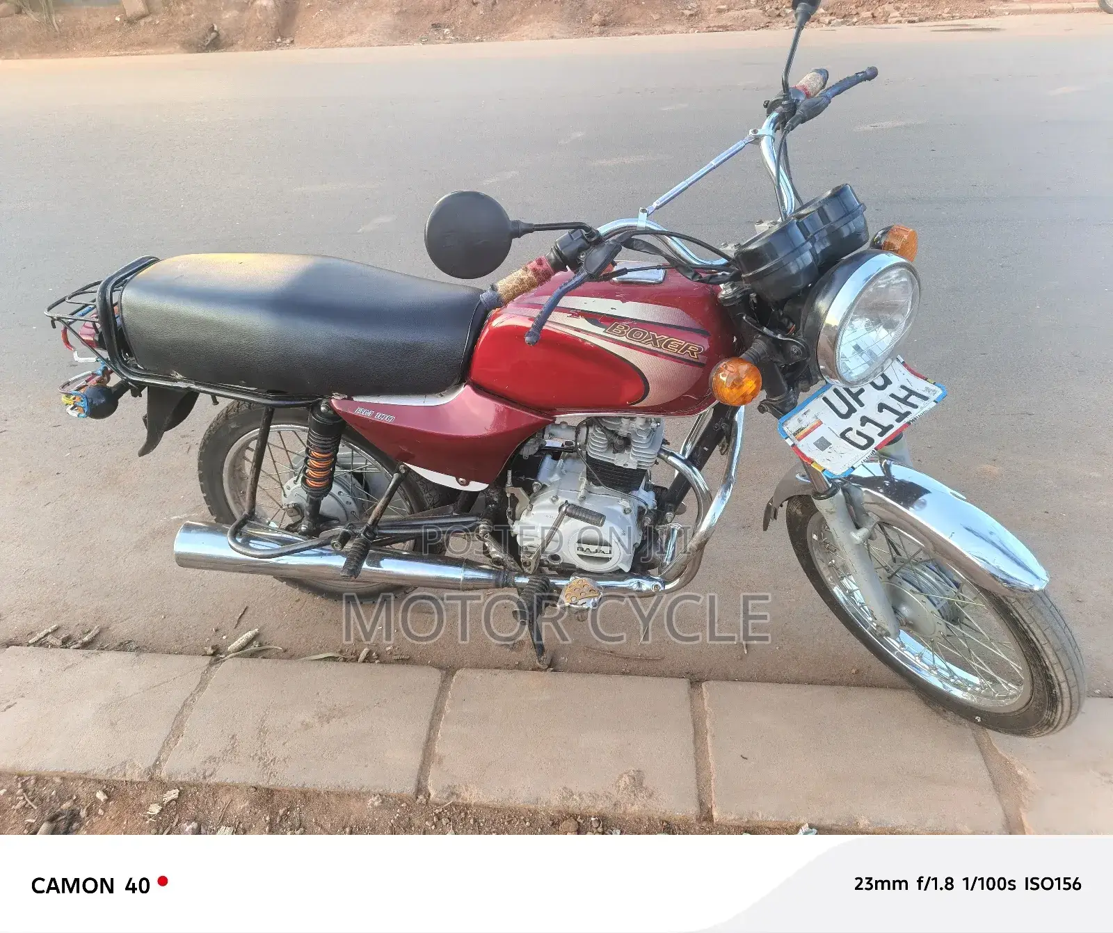 Bajaj Boxer 100 2024 Red