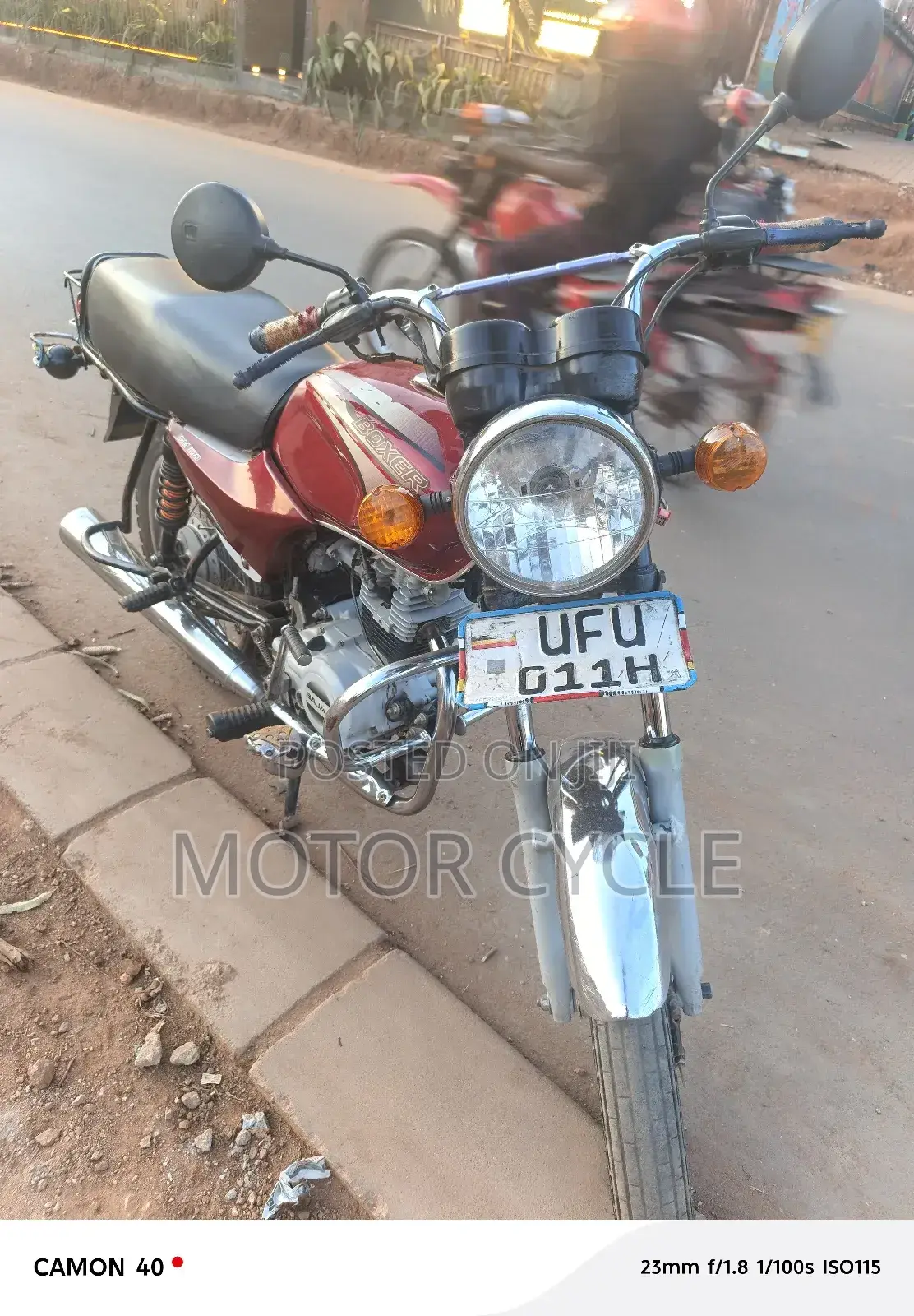 Bajaj Boxer 100 2024 Red