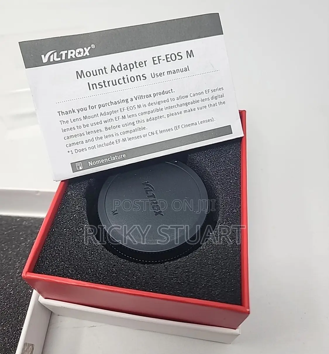 Viltrox Ef-Eos M Auto Lens Adapter for M50 Cameras