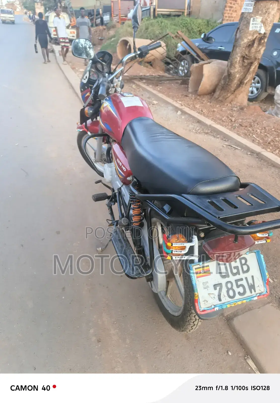 Bajaj Boxer 125 2025 Red