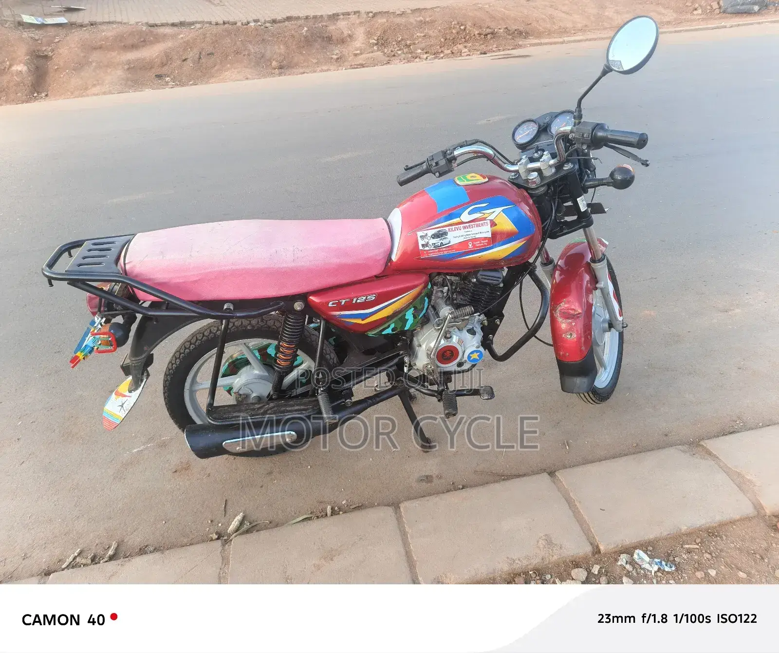 Bajaj Boxer 125 2023 Red