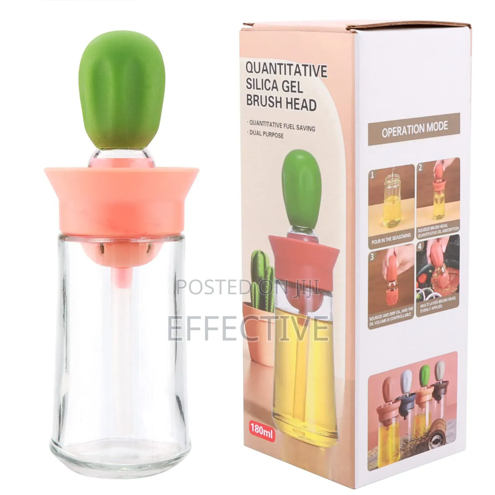 Quantitative Silica Gel Brush Head Oil Dispenser Bottle