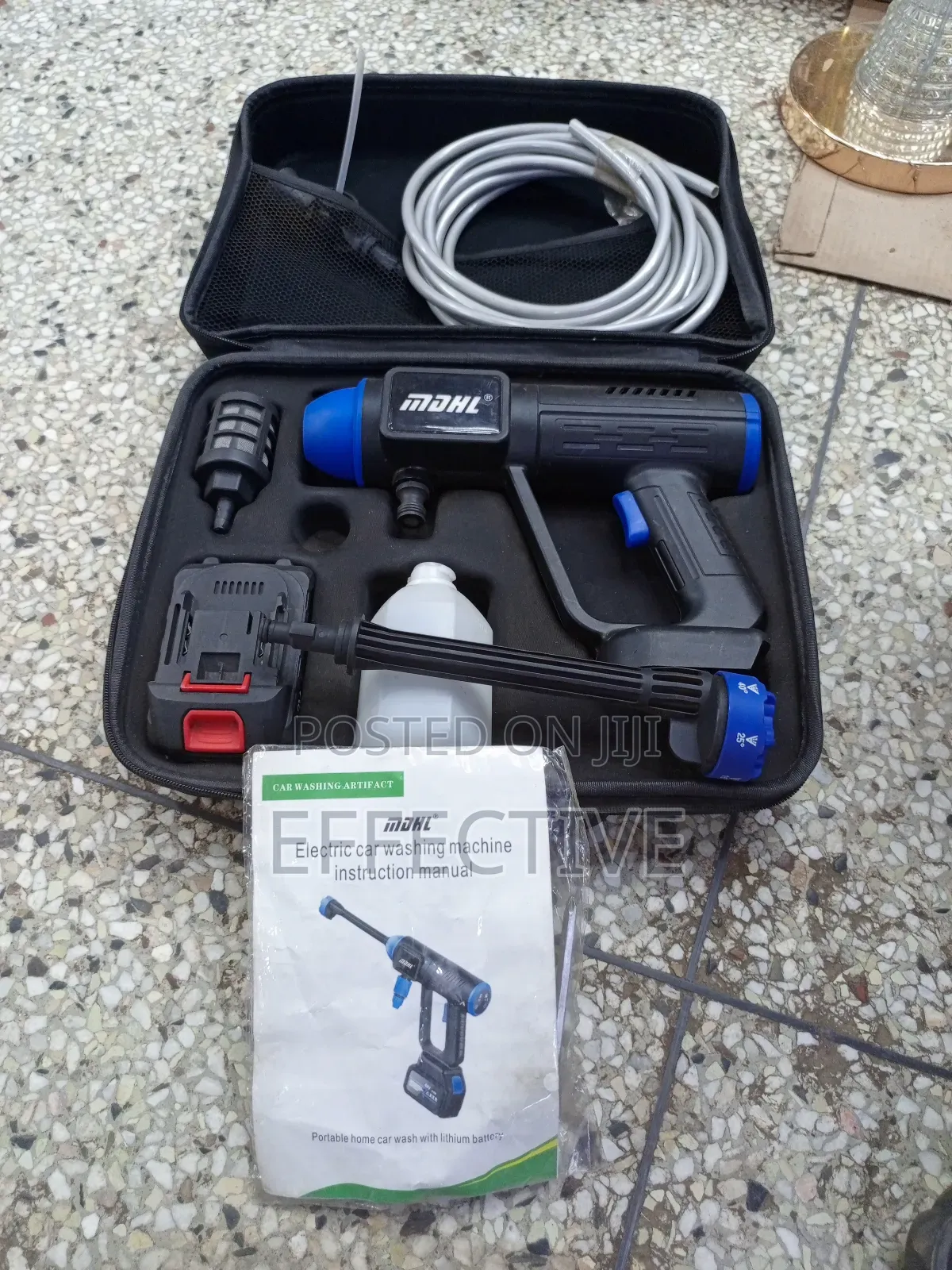 High Pressure Car Washer 2 Battery Pack