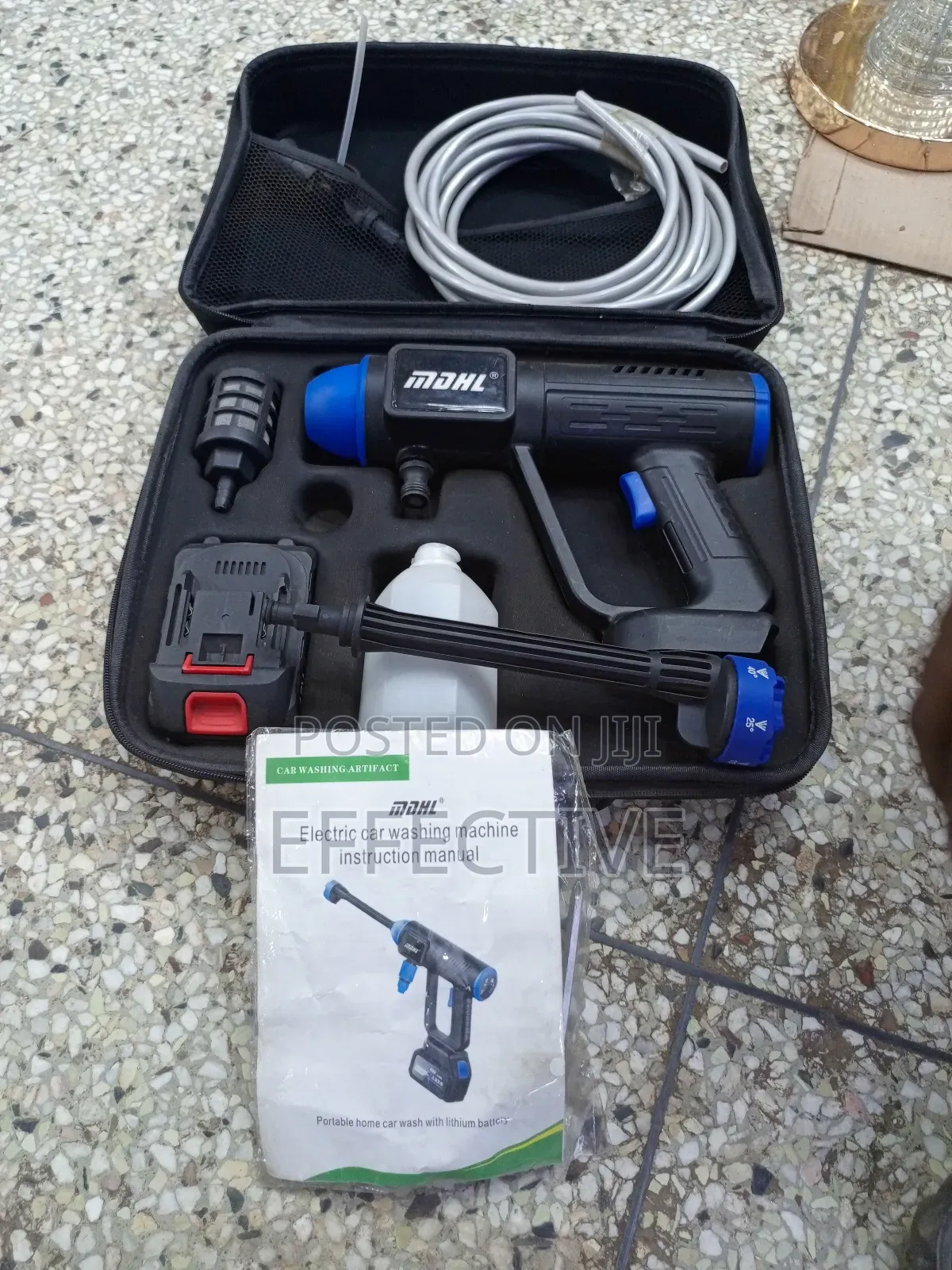 High Pressure Car Washer 2 Battery Pack