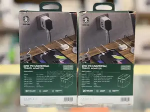 Green Lion 20w Universal Travel Adapter For All Countries
