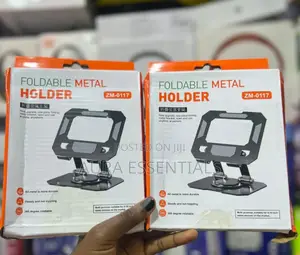 Unique Tablet And Phone Holder,Metal And Foldable