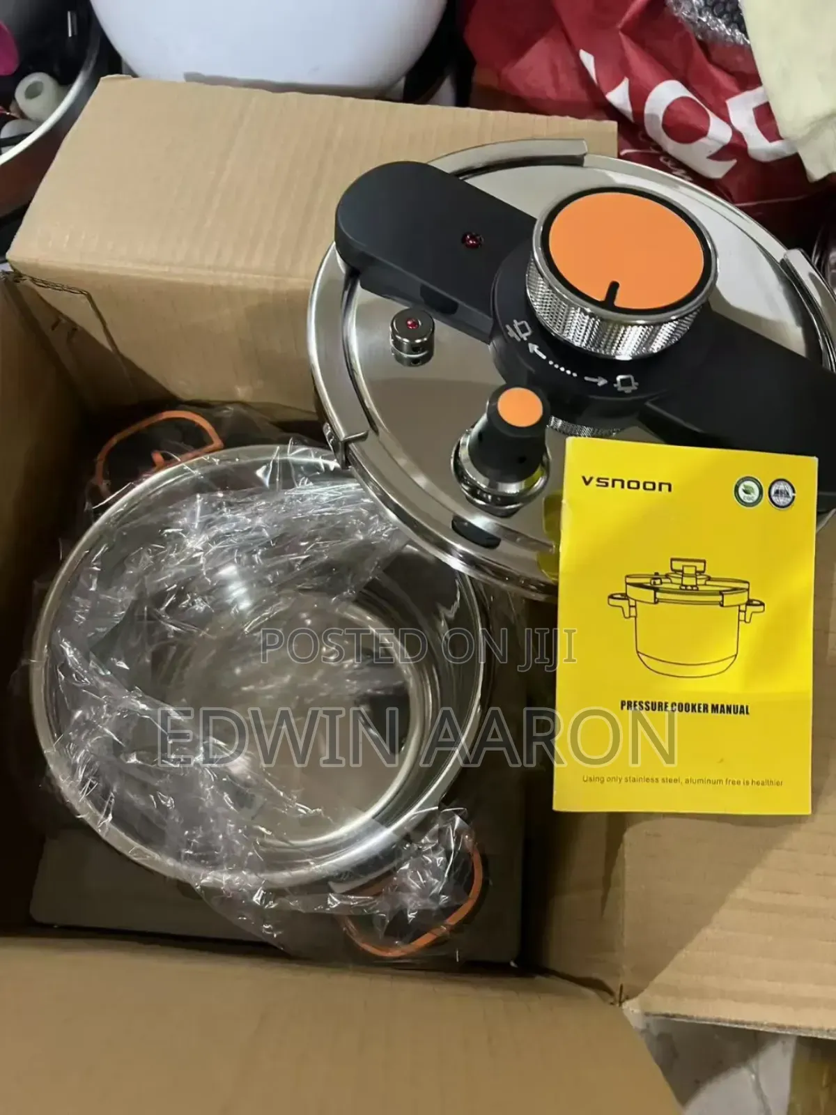 Stainless Steel Pressure Cooker 8l