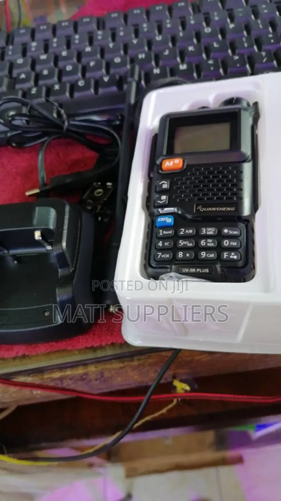 A Pair of Radio Calls/Walkie Talkies With Screen and Button