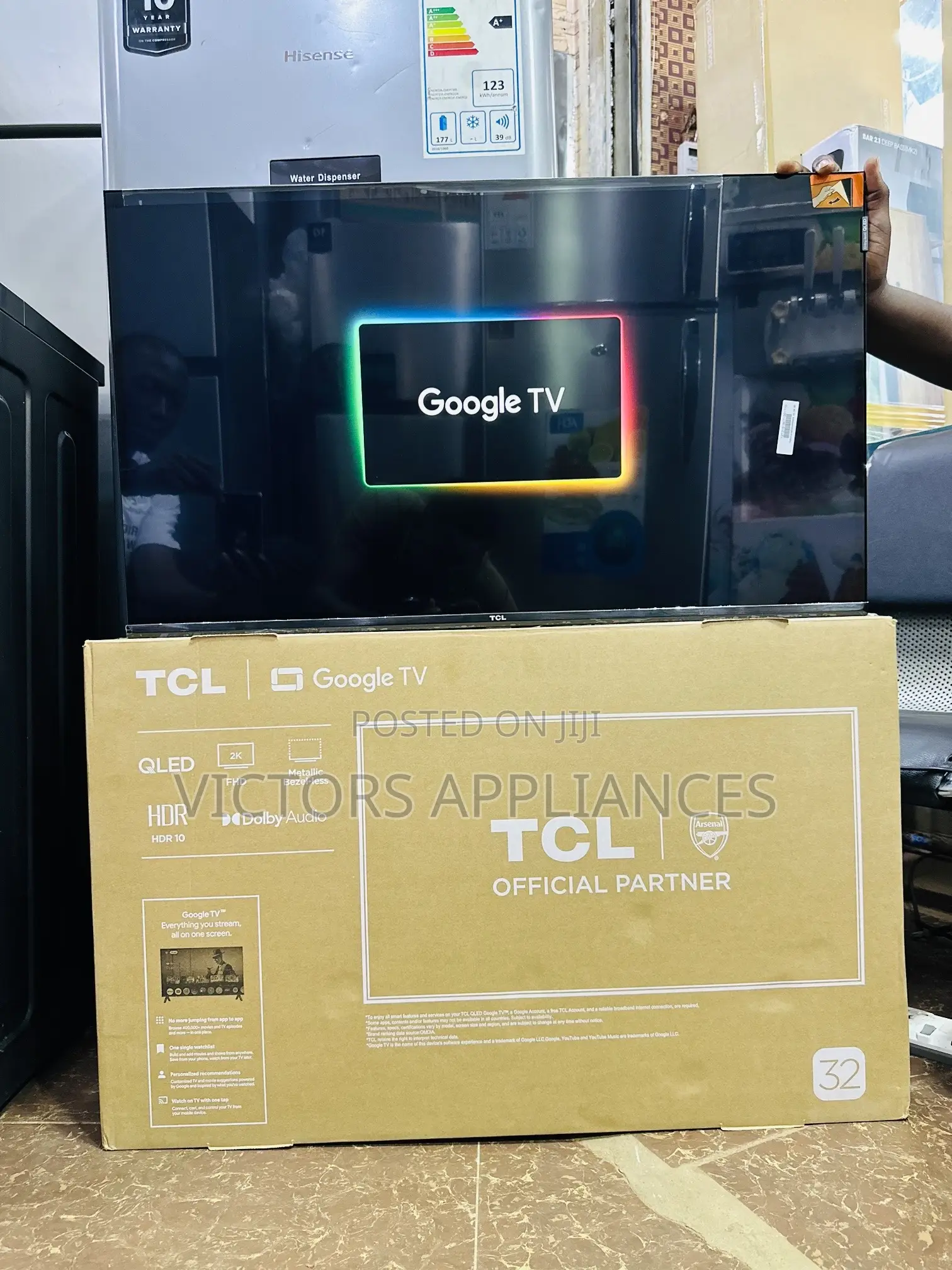 Original TCL 32inches Google Smart Tv