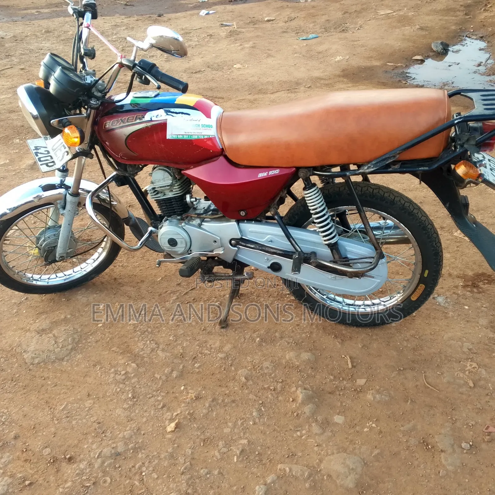 Bajaj Boxer 2018 Red