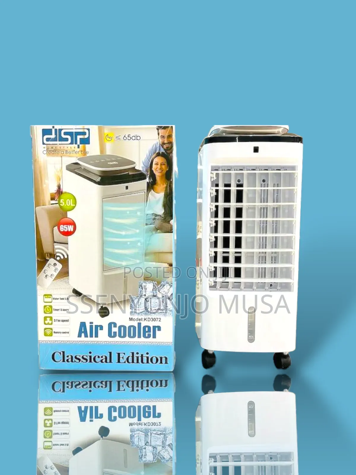 DSP Air Cooler 65db Life Kd3072 -5l Water Tank