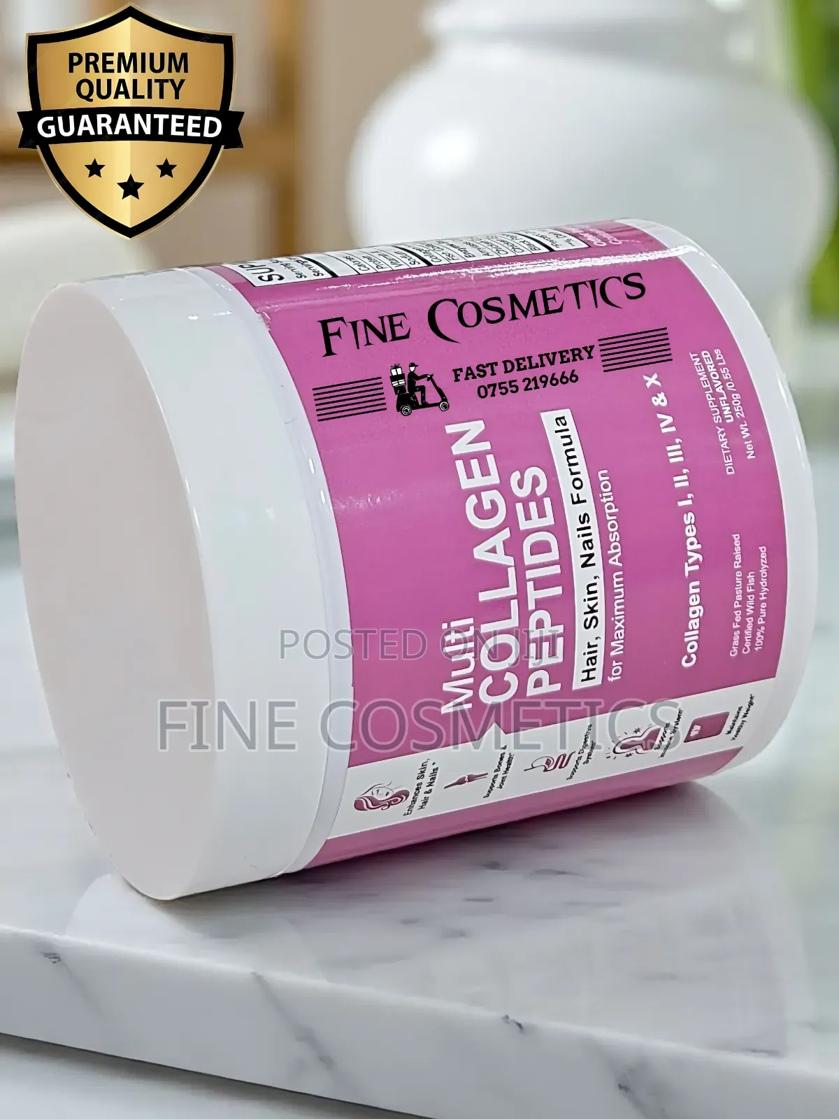 Collagen Peptides, Multi Blend Powder for Skin, Hair, Nails and Joints
