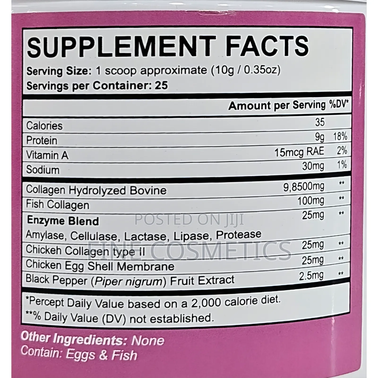 Collagen Peptides, Multi Blend Powder for Skin, Hair, Nails and Joints
