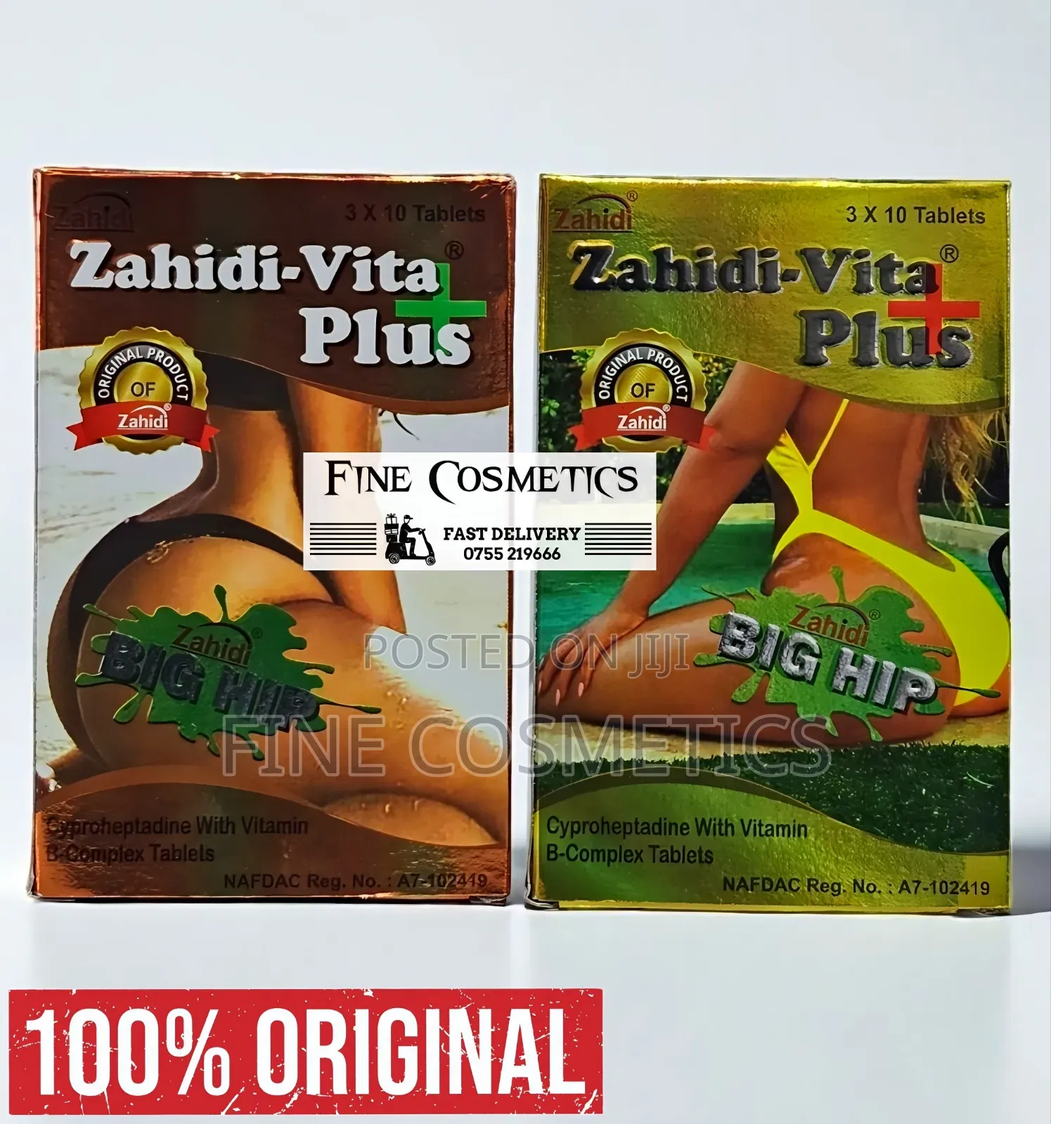 Zahidi Vita+ Curvy Figure + Big Butt / Hip Enlargement Zahid 30tablets