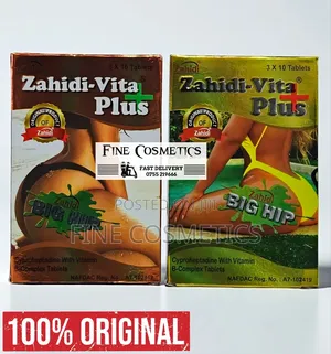 Zahidi Vita+ Curvy Figure + Big Butt / Hip Enlargement Zahid 30tablets