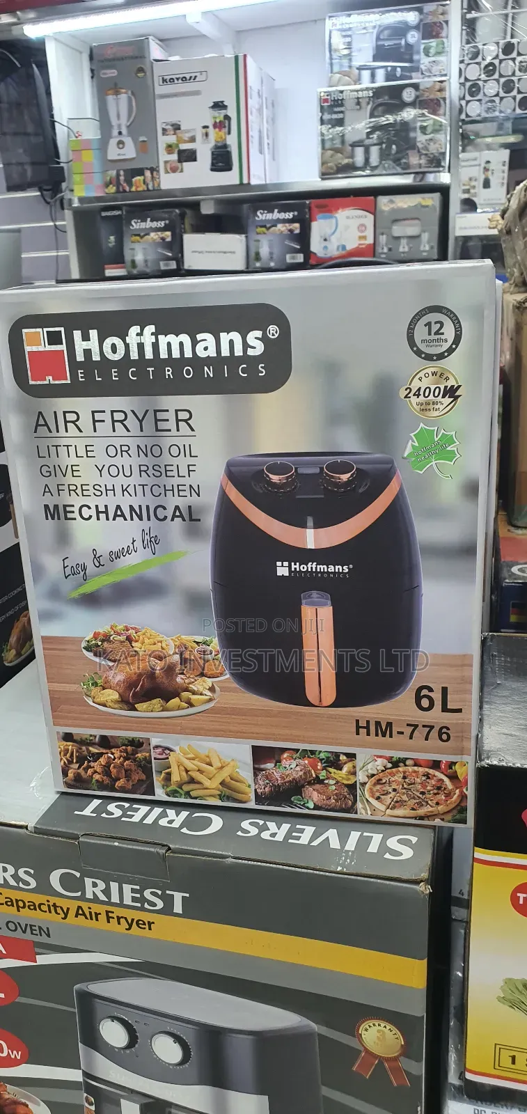Air Fryer 6l Manual Hoffmans