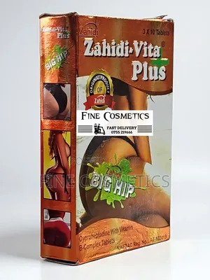 Zahidi Vita+ Curvy Figure + Big Butt / Hip Enlargement Zahid 30tablets